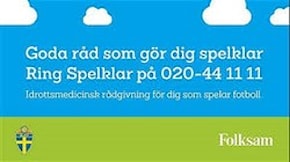 Folksam vid idrottsskada