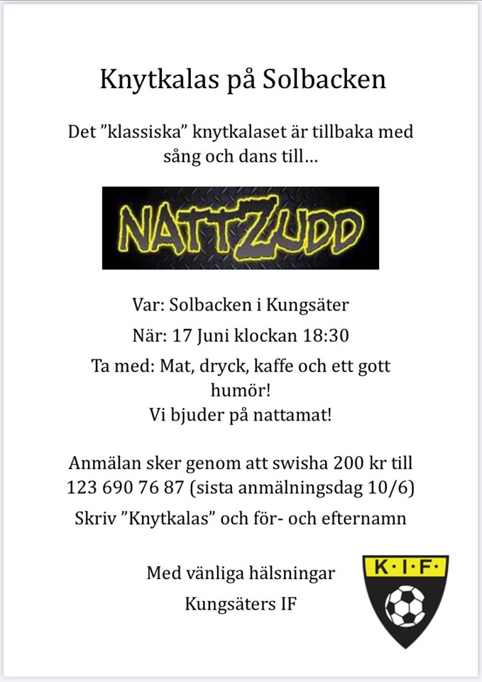 Knytkalas på Solbacken!