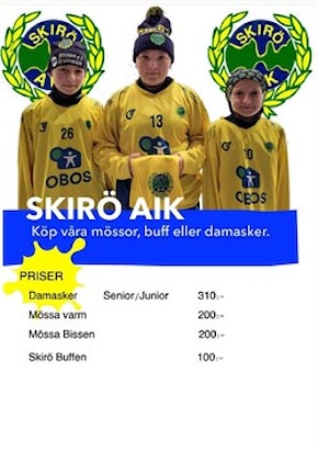 Nya priser mössor och damasker