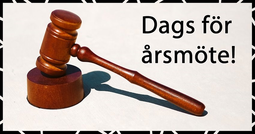 Årsmöte!
