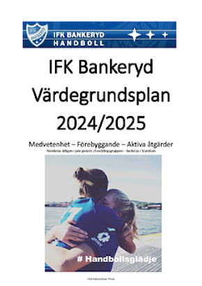 Värdegrundsplan IFK Bankeryd 2024/2025