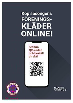 QR Klubbteamet - Klubbshop