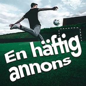 En häftig annons