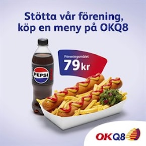 Stötta BHC, Köp ett mål på OKQ8