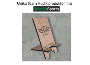 Unika Team Hudik produkter i trä