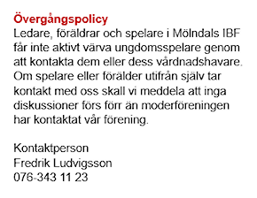 Övergångspolicy