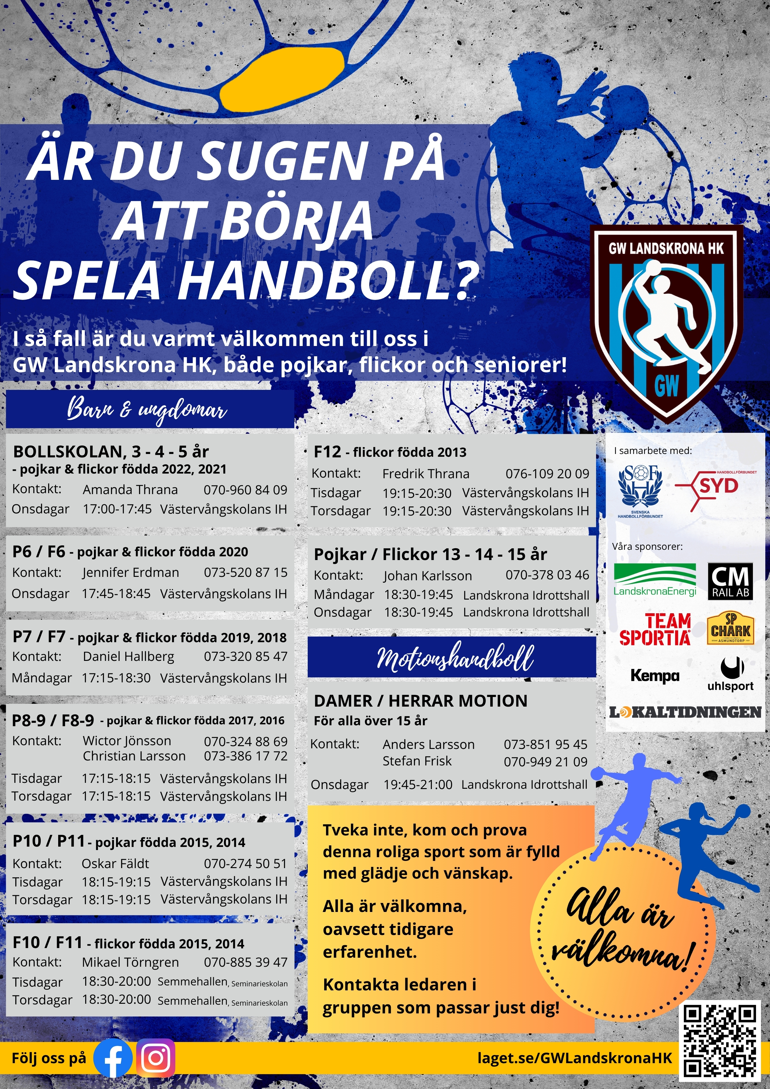 Vill du börja spela handboll