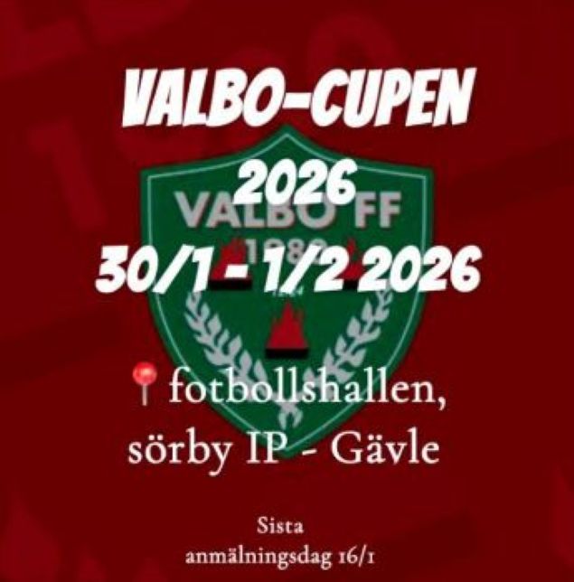 Valbocupen 2026