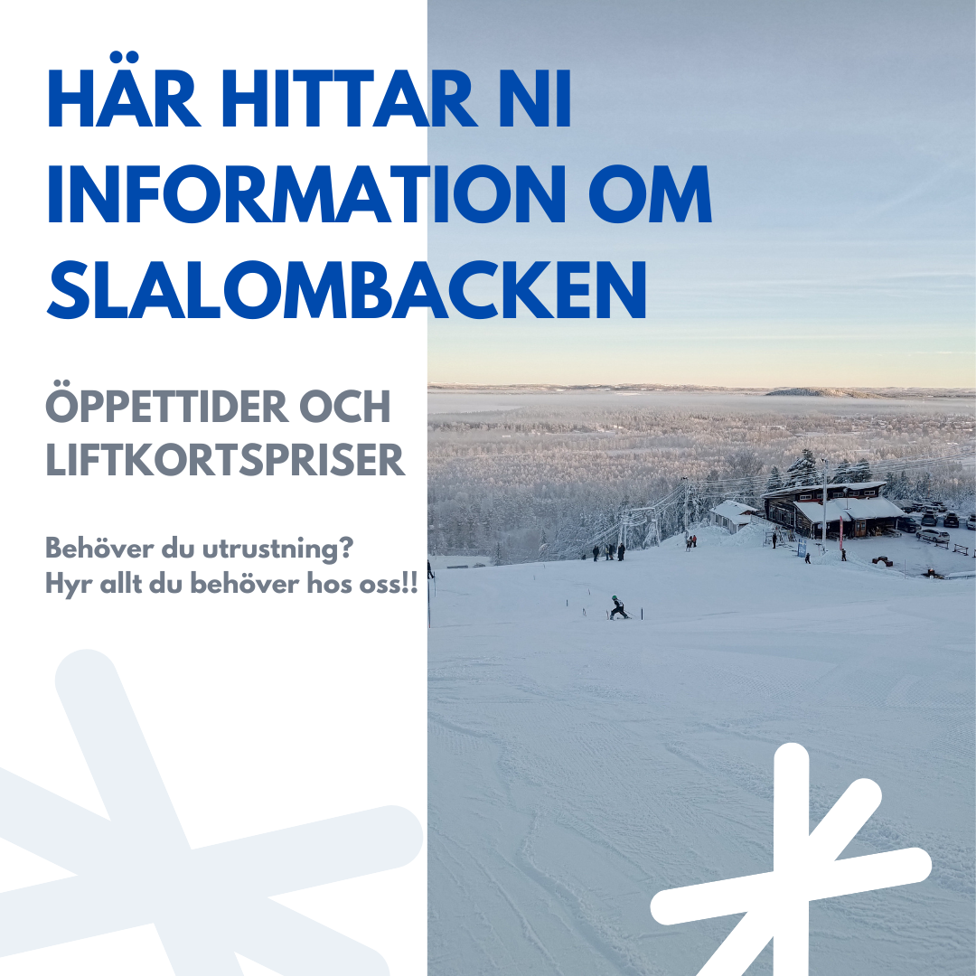 Öppettider och liftkortspriser