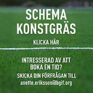 Konstgräsplanstider