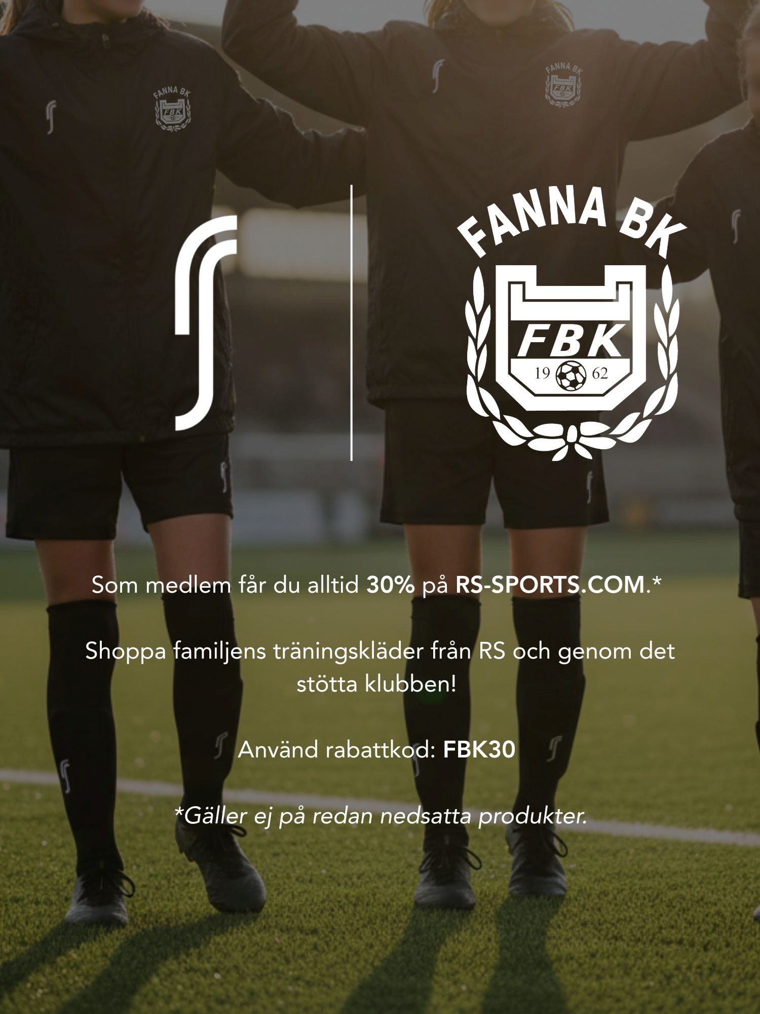 Fanna BKs nya klädleverantör RS Sport