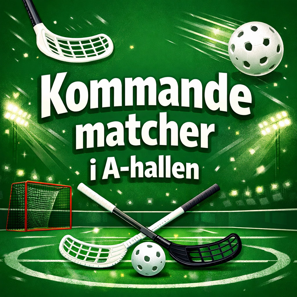 Kommande matcher A-hallen