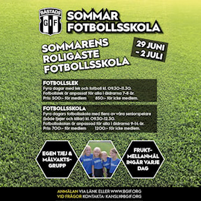 Sommarfotbollskola vecka 27 2026