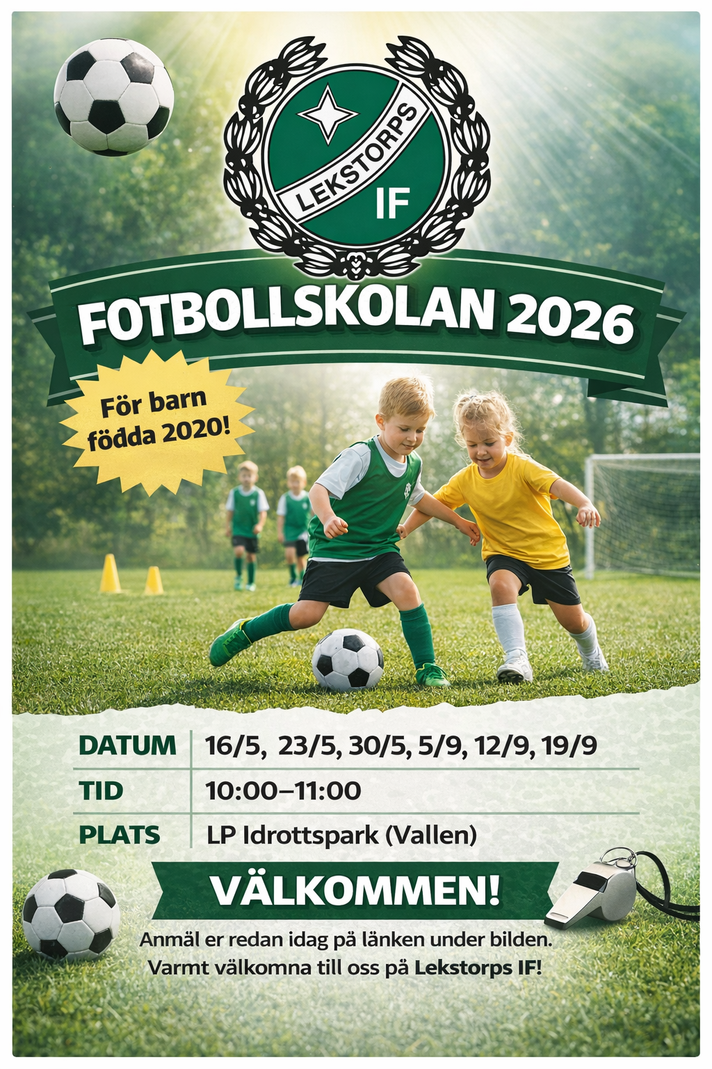 Fotbollsskola 2026