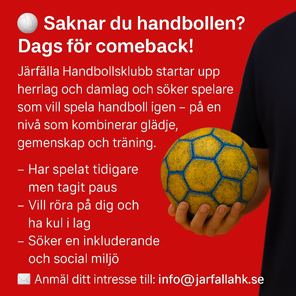 Tillsammans bygger vi Järfälla HK