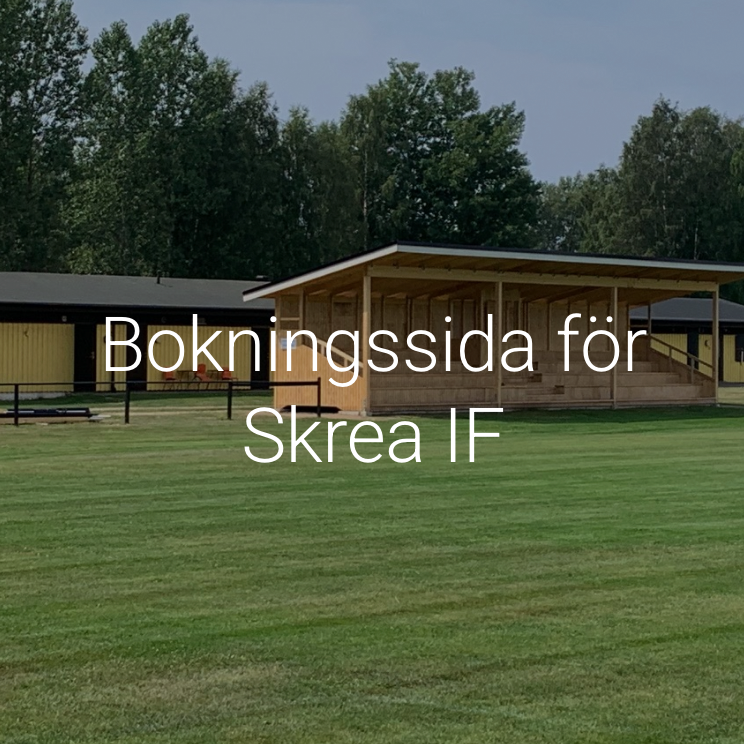 Skrea IF Bokning