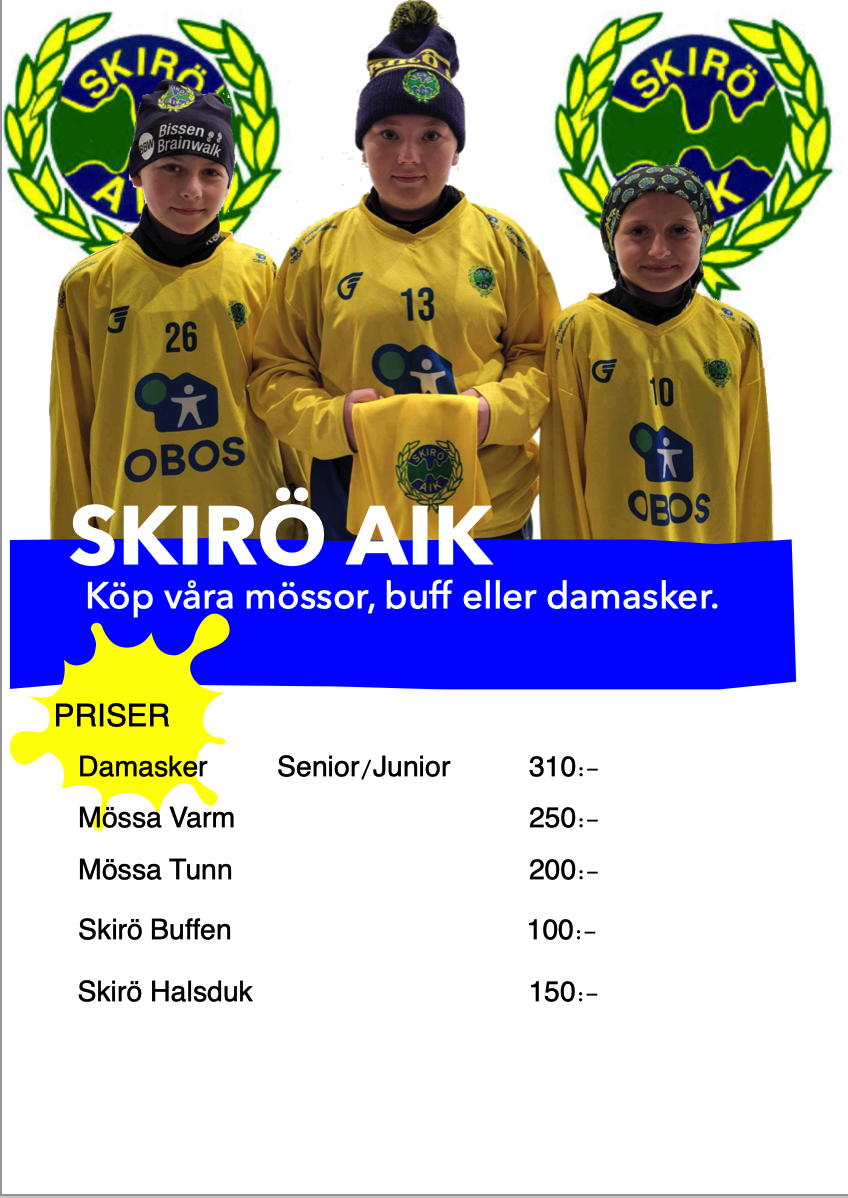 Nya priser mössor och damasker