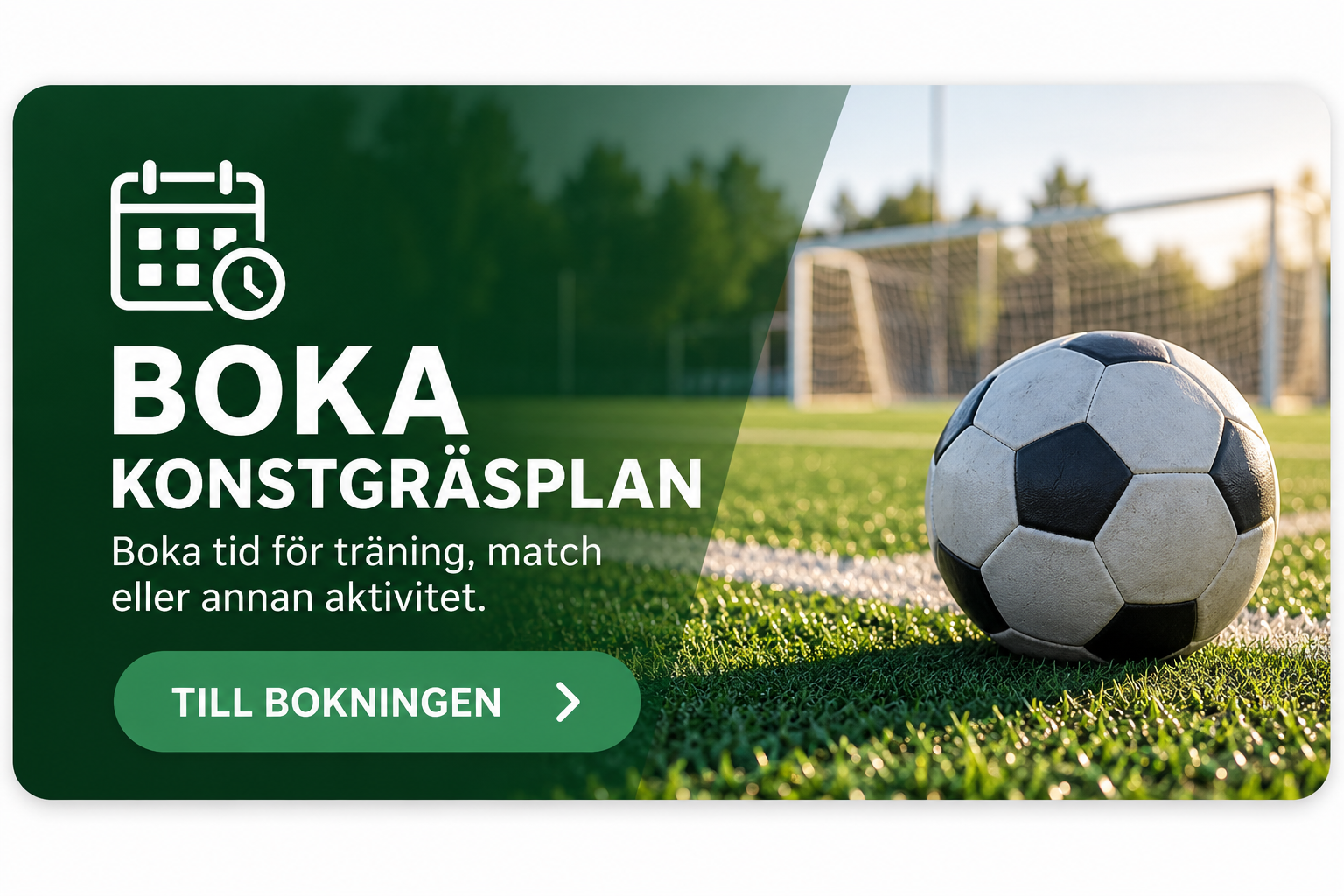 Bokning av Åängen kontsgräsplan