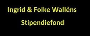 Ingrid & Folke Walléns stipendiefond