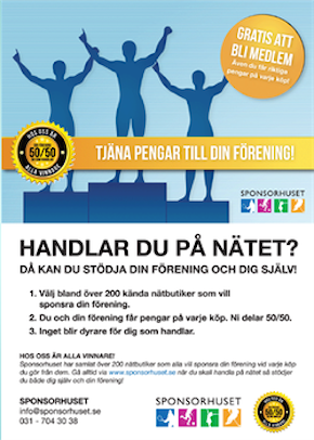 Sponsorhuset. Bli medlem nu!