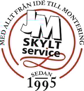 1 JM Skylt servicce