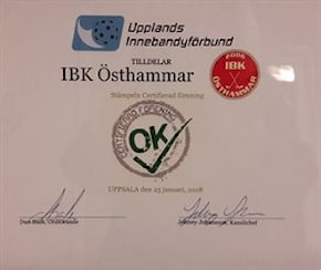 IBK Östhammar - certifierad innebandyförening