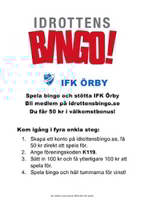 Idrottens bingo