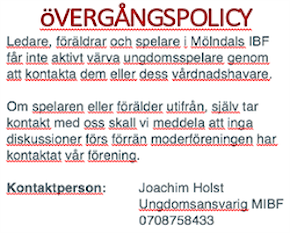 Övergångspolicy