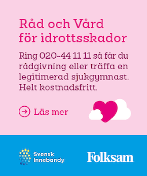 Råd och vård för idrottsskador