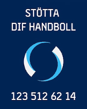 Stötta DIF handboll