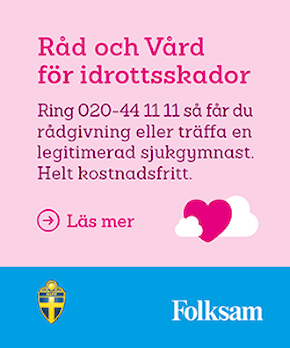 Råd och vård för idrottsskador