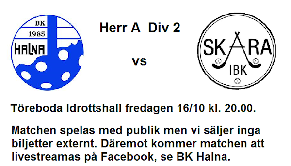 Match Bk Halna Mot Skara Ibk Bk Halna