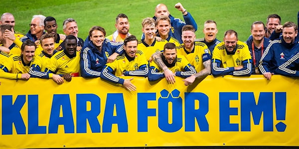 Sverige Vs Polen Fotbolls Em Skepplanda Btk P 06 07 Laget Se