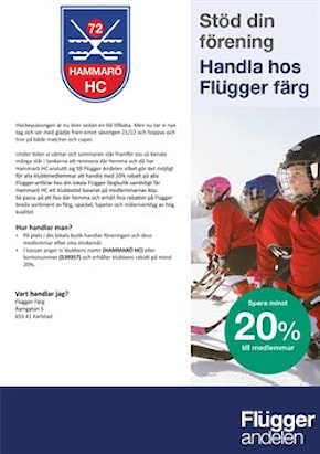 Flugger andelen 